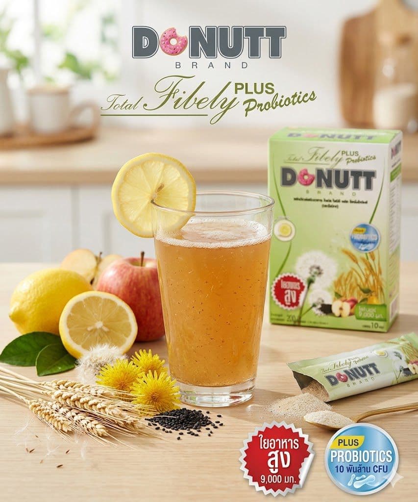 🇹🇭泰國 DONUTT 多麗纖維飲 每盒10包